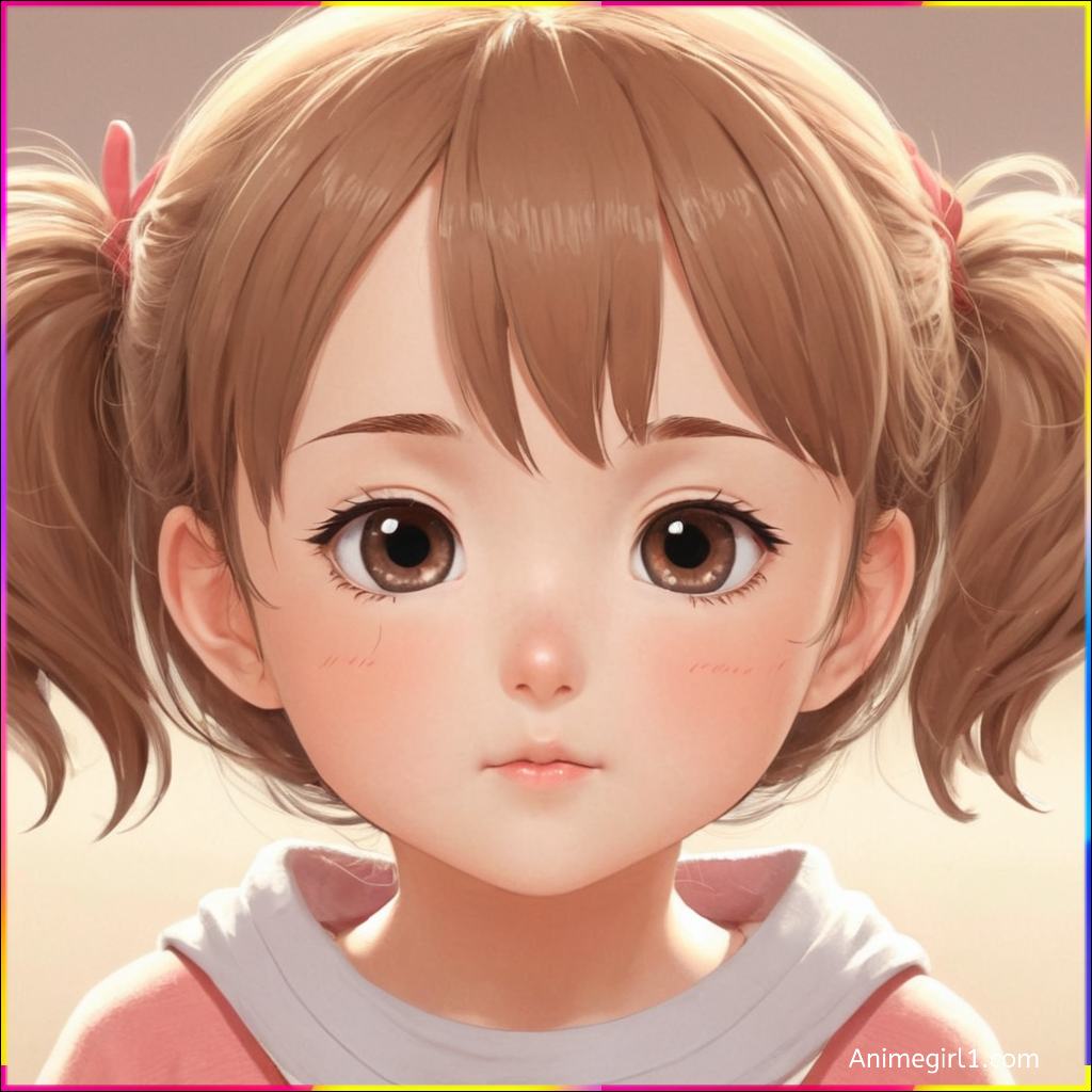 little girl anime