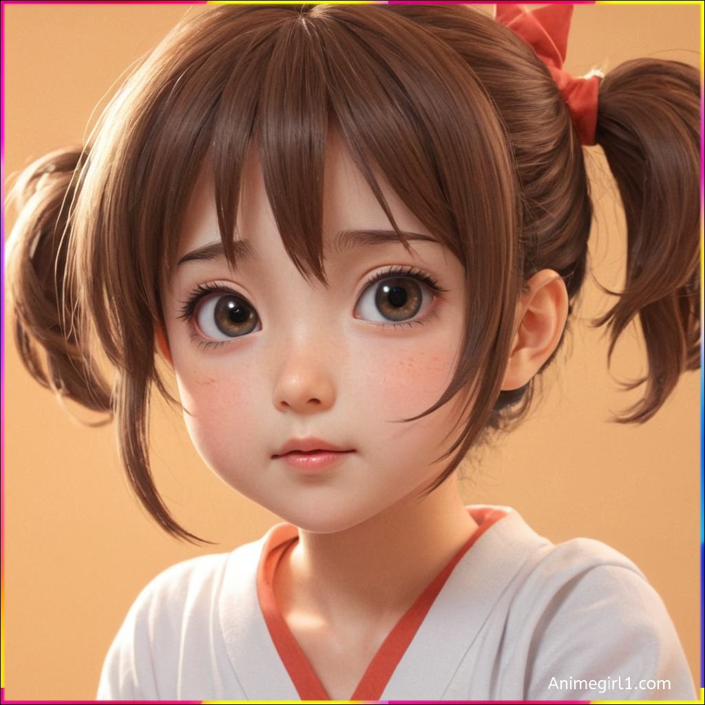 little girl anime
