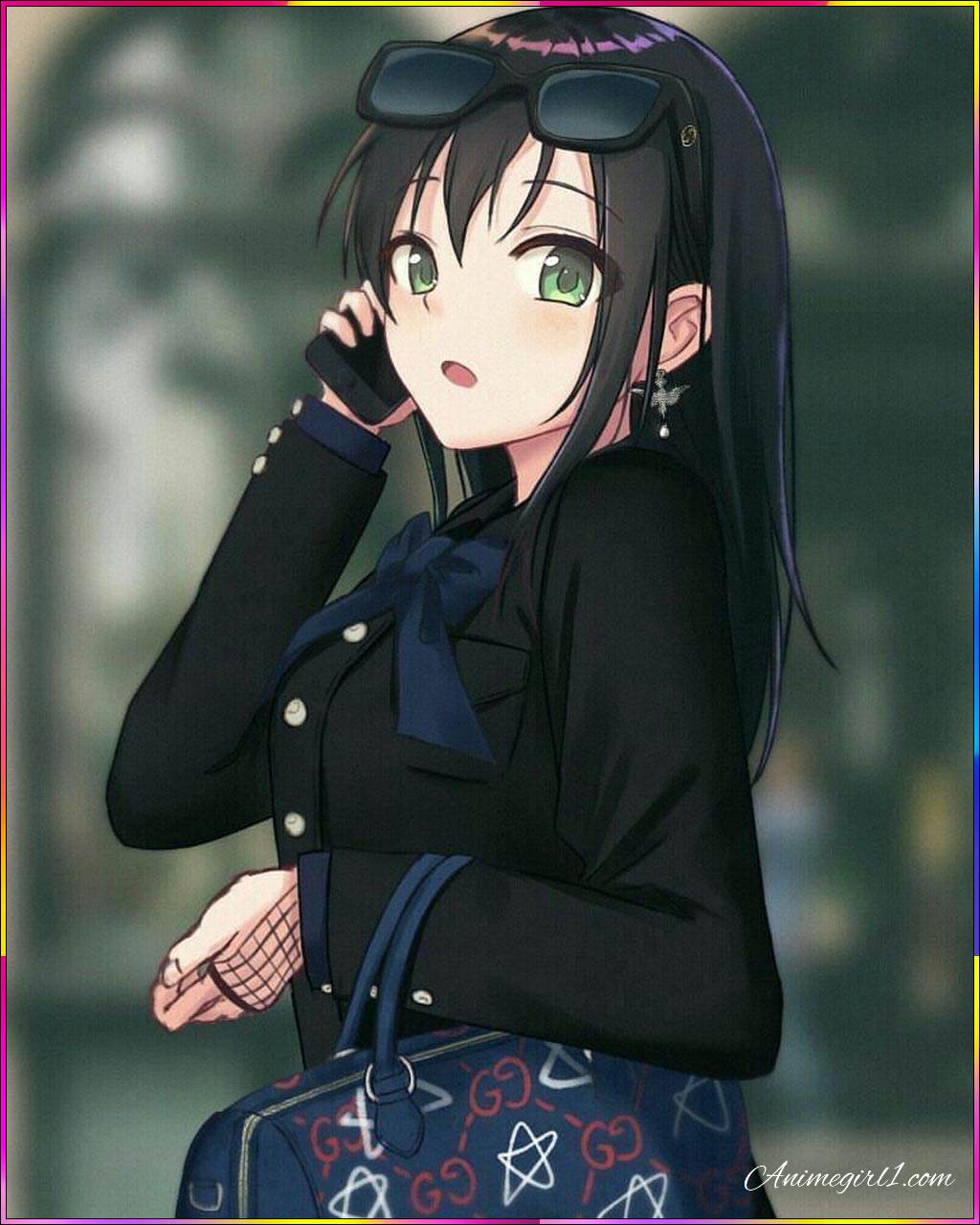 anime girl on call